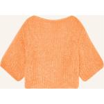 Orange 3/4-ärmelige Maiami T-Shirts aus Wolle für Damen Größe XS 