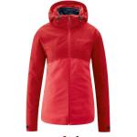 Rote Wasserdichte Atmungsaktive Maier Sports 3 in 1 Jacken & Doppeljacken mit Kapuze für Damen Größe XL 