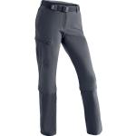 Blaue Maier Sports Arolla Zip Off Hosen für Damen Größe 3 XL 