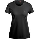 Schwarze Maier Sports Waltraud T-Shirts für Damen Größe M 