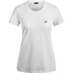 Weiße Maier Sports Waltraud T-Shirts für Damen Größe M 