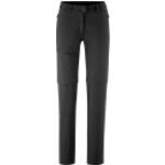 Maier Sports Latit Zip Schwarz, Damen Lange Hosen, Größe 38 - Farbe Black