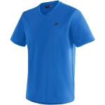 Reduzierte Blaue Langärmelige Maier Sports T-Shirts aus Polyester für Herren Größe 3 XL 
