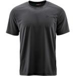 Reduzierte Anthrazitfarbene Langärmelige Maier Sports T-Shirts aus Polyester für Herren Größe 3 XL 