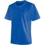 Reduzierte Blaue Langärmelige Maier Sports T-Shirts aus Polyester für Herren Größe 6 XL 