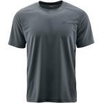 Reduzierte Graue Langärmelige Maier Sports T-Shirts aus Polyester für Herren Größe XL 