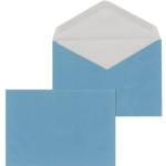 Blaue Mailmedia Briefumschläge ohne Fenster DIN C6 