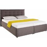 Reduzierte Schwarze Karo Maintal Betten mit Matratze aus Kunststoff 160x200 mit Härtegrad 2 