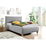 Graue Moderne Maintal Betten mit Stauraum 120x200 