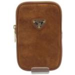 Maison Mollerus Crossbody Bags - Handytasche Crossover - in brown - für Damen - aus Synthetisches Material & Leder & Leder