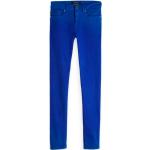 Reduzierte Blaue Maison Scotch Skinny Jeans aus Baumwolle für Damen Größe XS Weite 28, Länge 34 