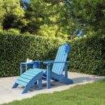 Reduzierte Aquablaue Adirondack Chairs imprägniert aus Massivholz wetterfest Breite 50-100cm, Höhe 50-100cm, Tiefe 50-100cm 