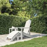 Reduzierte Weiße Adirondack Chairs imprägniert aus Massivholz Outdoor Breite 50-100cm, Höhe 50-100cm, Tiefe 50-100cm 