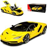 Gelbe Maisto Lamborghini Centenario Modellautos & Spielzeugautos aus Metall 