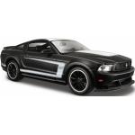 Schwarze Ford Mustang Modellautos & Spielzeugautos aus Kunststoff 