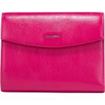 Pinke Elegante Maitre Brieftaschen aus Rindsleder mit RFID-Schutz für Damen klein 