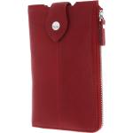 Reduzierte Rote Maitre Umhängetaschen aus Leder für Damen 