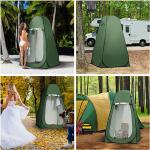 Maity Schnellaufbau Camping Duschzelt Outdoor Umkleidezelt Toilettenzelt Privatsphäre Beistellzelt 190x120x120cm