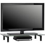 Schwarze MAJA TV-Lowboards & Fernsehtische aus Glas Breite 50-100cm, Höhe 0-50cm, Tiefe 0-50cm 