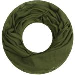 Olivgrüne Unifarbene Majea Schlauchschals & Loop-Schals für Damen 