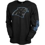 Majestic Carolina Panthers Joel NFL Long Sleeve Shirt Schwarz XL