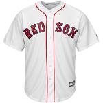 Majestic MLB Baseball Trikot Jersey Boston RED SOX Cool Base weiß (X-Large)