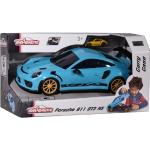 majORETTE Spielzeug-Auto »Porsche 911 GT3 RS - Carry Case«, inkl. Mini-Auto, blau