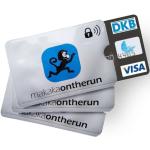 MakakaOnTheRun RFID Kartenschutzhülle 3er-Pack
