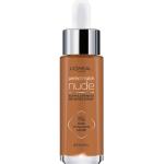 Nudefarbene L´Oreal Perfect Match Foundations mit Hyaluronsäure für  empfindliche Haut 