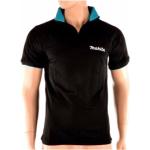 Schwarze Makita Herrenpoloshirts & Herrenpolohemden aus Baumwolle maschinenwaschbar Größe XL für den für den Frühling 