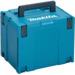 Blaue Makita Makpac Werkzeugkoffer aus Kunststoff 
