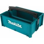 Blaue Makita Werkzeugkoffer aus Kunststoff stapelbar 