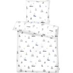 Weiße Apelt Bettwäsche Sets & Bettwäsche Garnituren aus Mako-Satin 135x200 