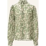 Grüne Malej Transparente Blusen & durchsichtige Blusen aus Seide für Damen Größe XS 
