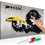 artgeist Banksy Malen nach Zahlen mit Graffiti-Motiv für ab 12 Jahren 
