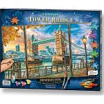 Malen nach Zahlen - The Tower Bridge in London