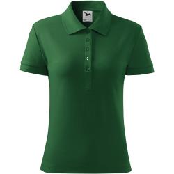 MALFINI Damen Polo-Shirt Cotton - Flaschengrün | L