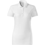 Weiße Kurzärmelige Malfini Kurzarm-Poloshirts für Damen Größe 3 XL 