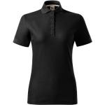 Schwarze Elegante Kurzärmelige Malfini Bio Nachhaltige Kurzarm-Poloshirts für Damen Größe L 