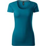 Petrolfarbene Malfini T-Shirts aus Jersey für Damen Größe XL 