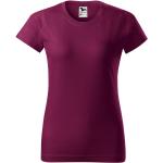 Fuchsiafarbene Melierte Malfini T-Shirts aus Baumwolle für Damen Größe XL 
