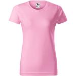 Rosa Melierte Malfini T-Shirts aus Baumwolle für Damen Größe XXL 