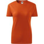 Orange Melierte Malfini T-Shirts aus Jersey für Damen Größe XL für den für den Sommer 