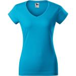 Malfini V-Ausschnitt T-Shirts aus Baumwolle für Damen Größe XL 