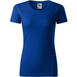 Royalblaue Malfini Bio Nachhaltige T-Shirts aus Jersey für Damen Größe XS 