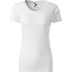 Weiße Malfini Bio Nachhaltige T-Shirts aus Jersey für Damen Größe S 