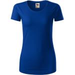 Royalblaue Malfini Bio Nachhaltige T-Shirts aus Jersey für Damen Größe M 