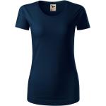 Marineblaue Malfini Bio Nachhaltige T-Shirts aus Jersey für Damen Größe S 
