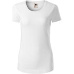 Weiße Malfini Bio Nachhaltige T-Shirts aus Jersey für Damen Größe L 