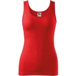 Rote Melierte Malfini Tank-Tops aus Jersey für Damen Größe S für den für den Sommer 